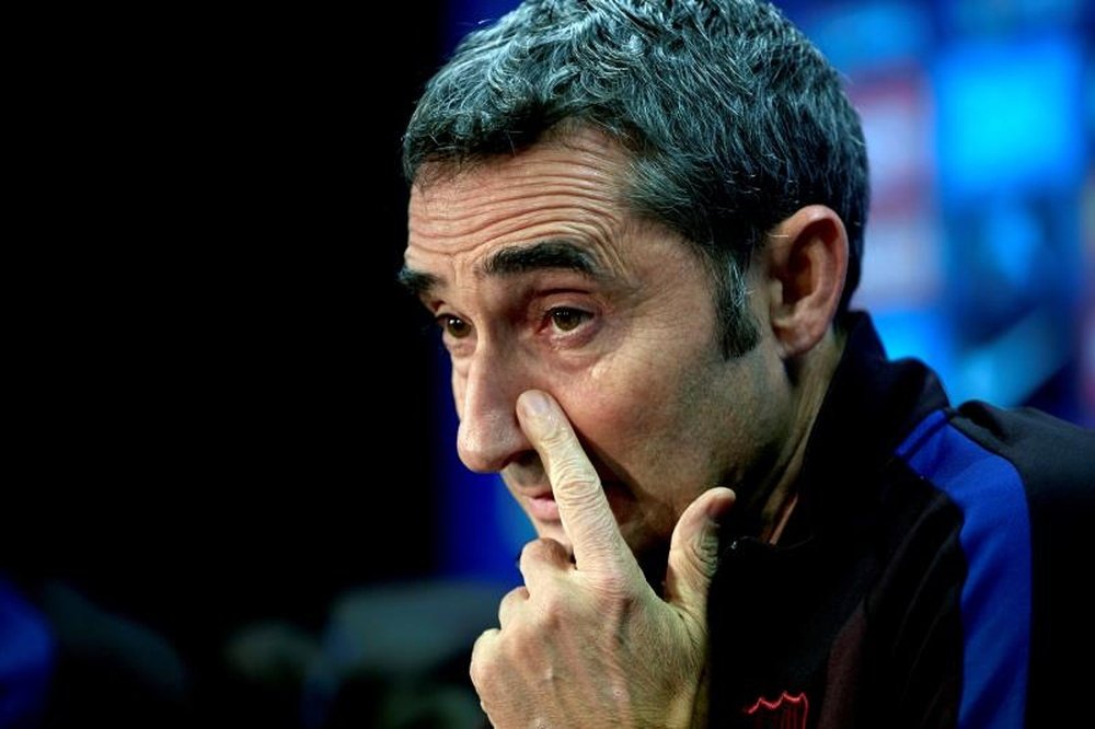 Ernesto Valverde não é mais treinador do Barcelona. EFE