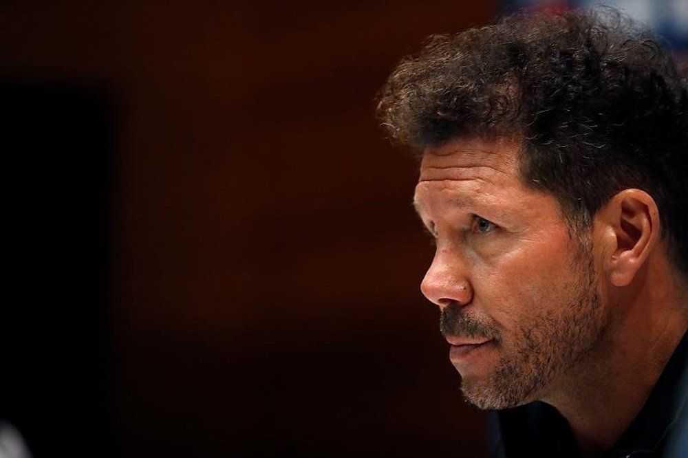 Simeone, en su peor Liga como rojiblanco. EFE