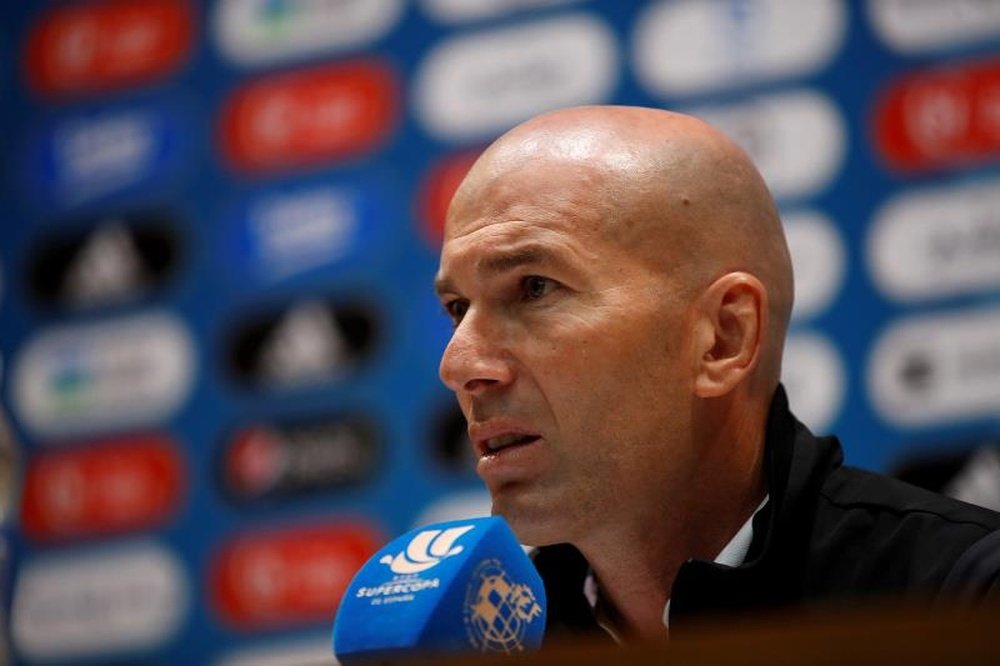 Le président de la FFF compte sur Zidane. EFE