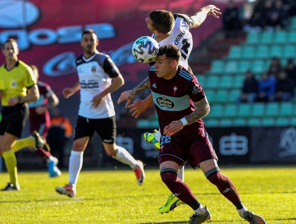 El Celta venció por 1-4 al Mérida. EFE