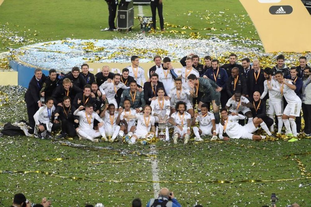 Le Real Madrid remporte la Supercoupe d'Espagne au bout du suspense. EFE