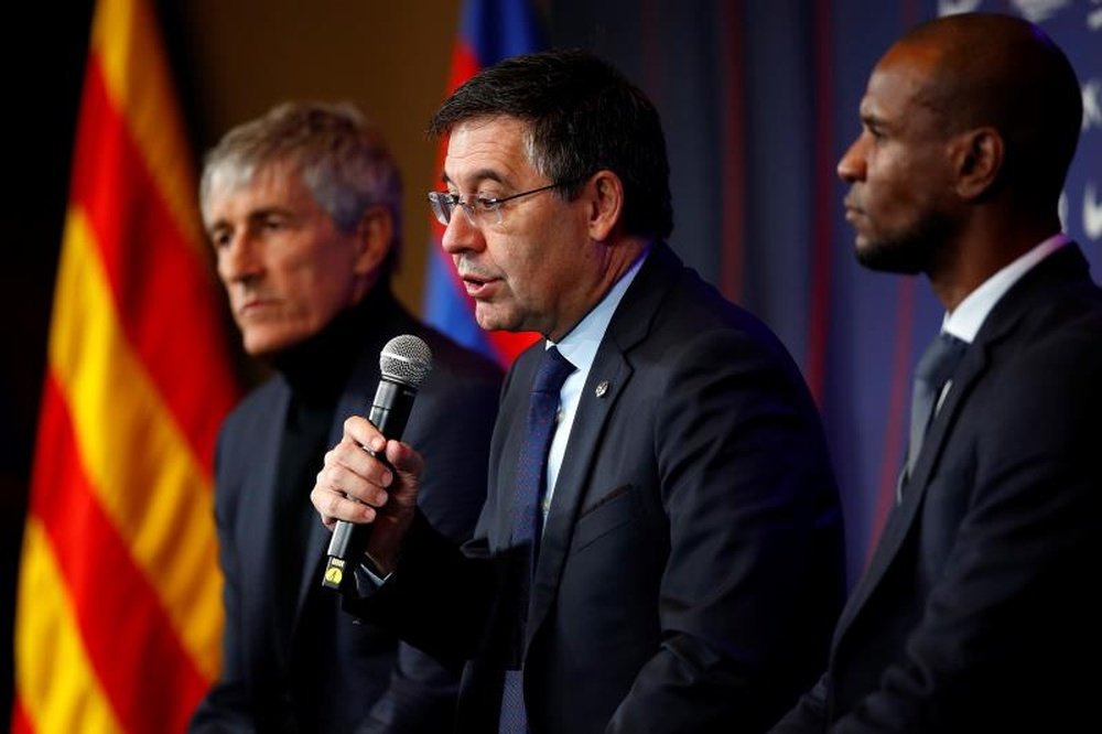 El Barça ya piensa en el recambio de Dembélé. AFP