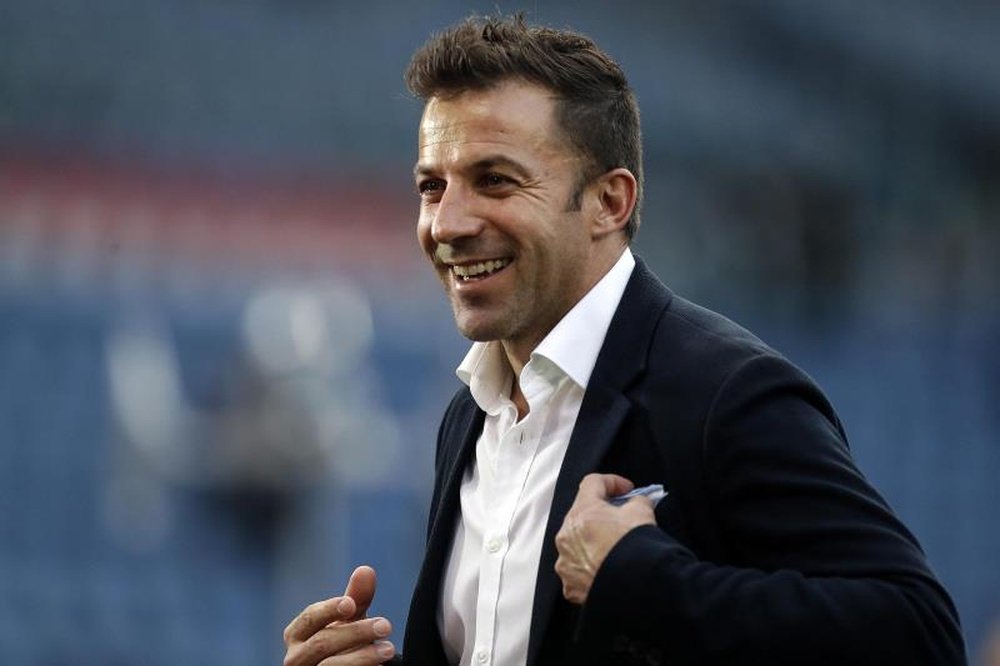 Del Piero se acordó de aquel golazo de Diego Armando Maradona. EFE