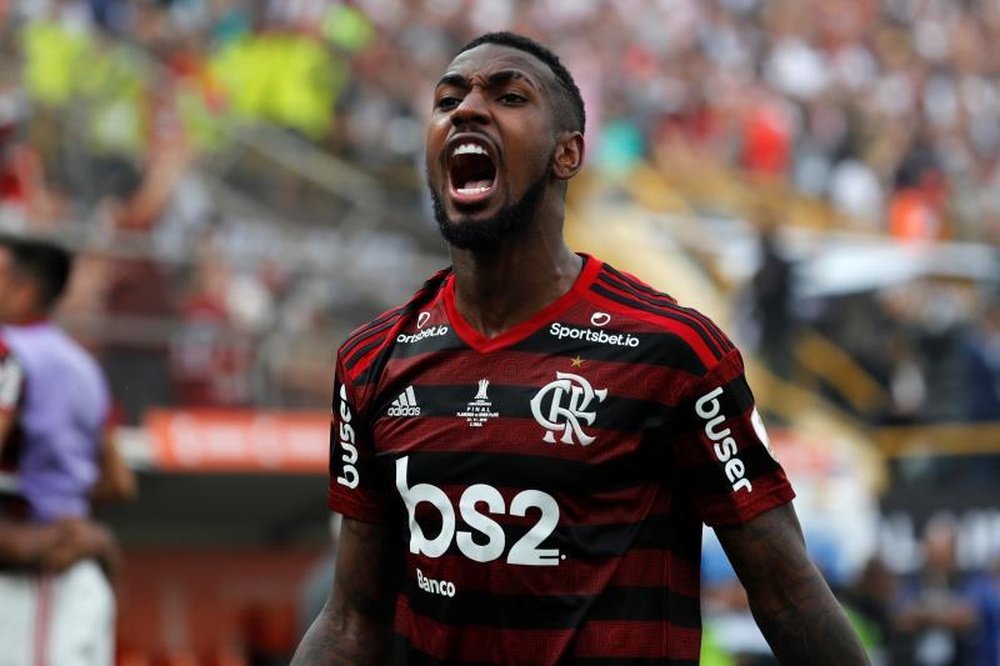 Gerson, de 22 anos, chegou da Roma ao Flamengo por R$ 49,7 milhões. EFE/ANTONIO LACERDA/Arquivo