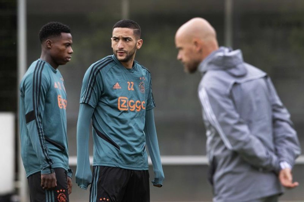 Ziyech remet les choses à leurs places. EFE