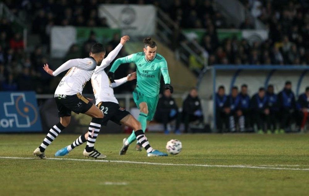 Bale souffre d'une entorse à la cheville et sera forfait contre Valladolid. AFP