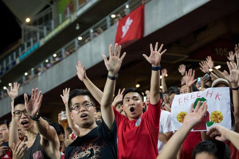 El fútbol vuelve a China tras el parón obligado por la pandemia de coronavirus. EFE