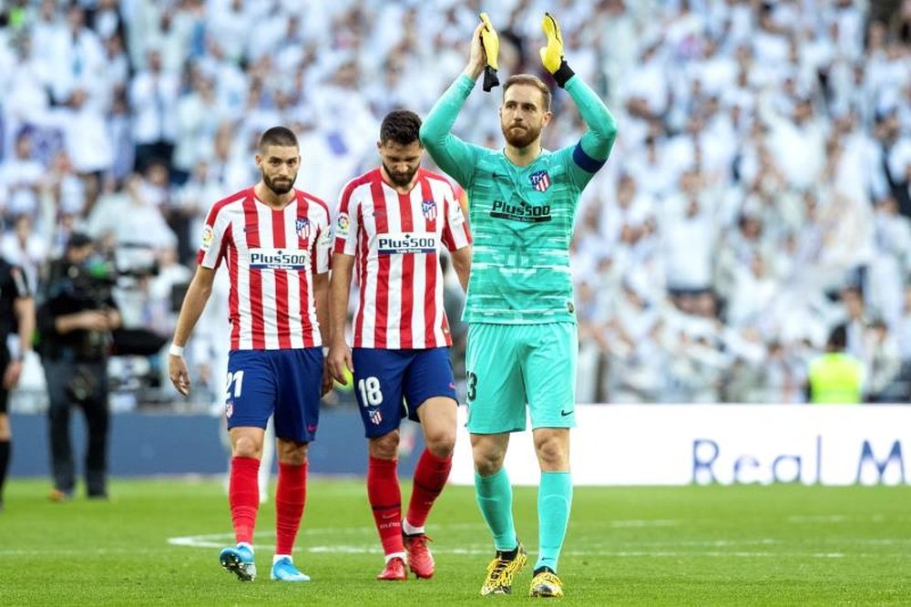 Oblak was voted player of the year by Atletico fans. EFE