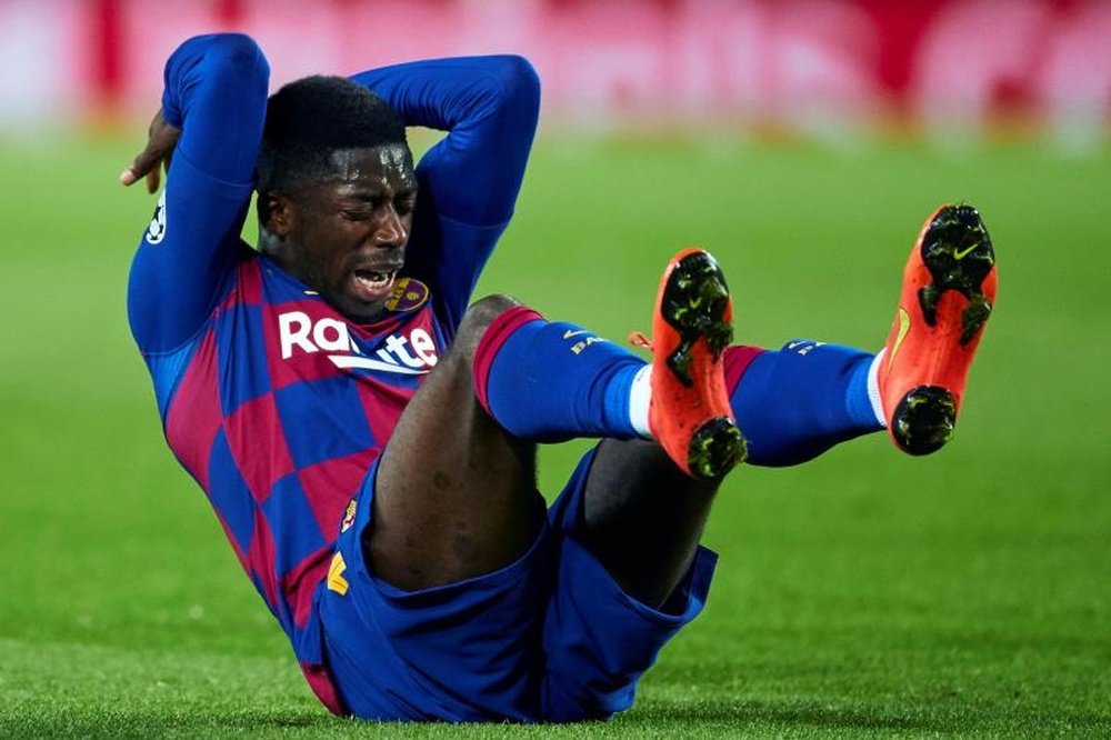 Barça won't allow Dembele to continue his recovery in Qatar. EFE