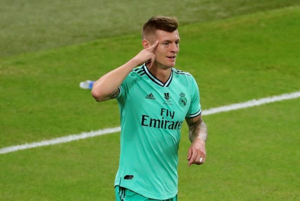 It was a first for Toni Kroos. EFE