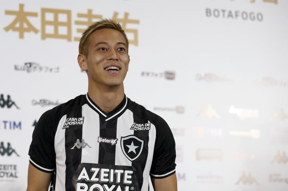 Honda marca na estreia pelo Botafogo. EFE