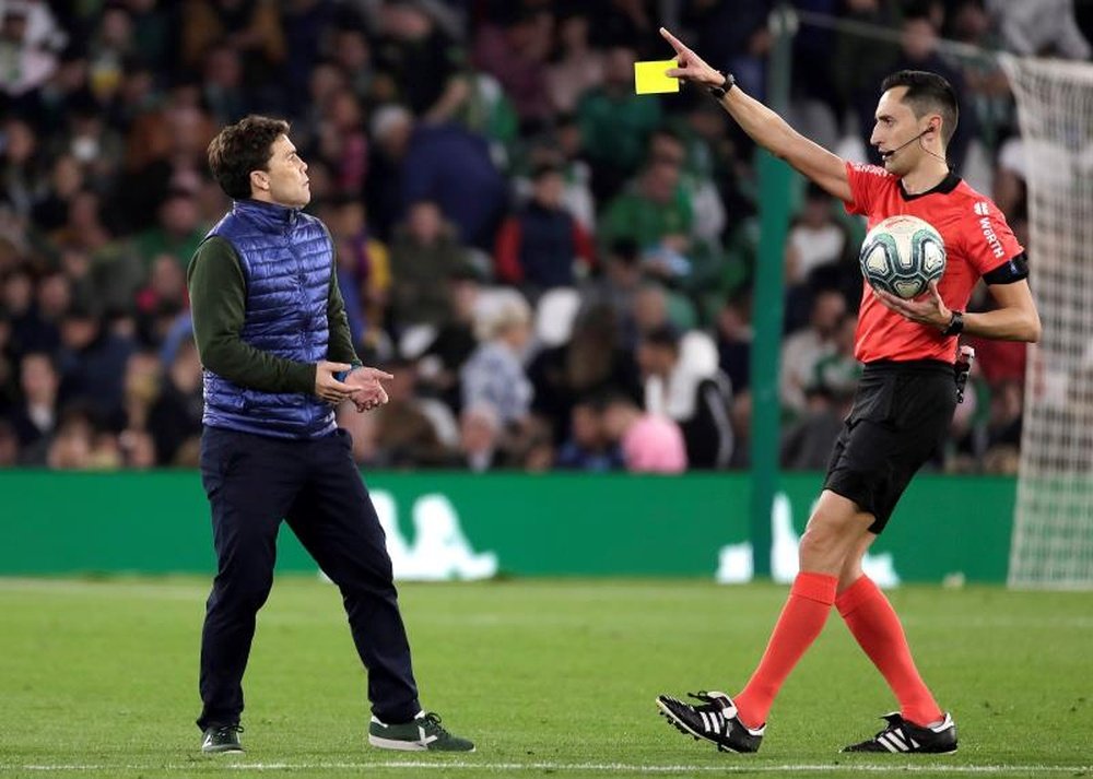Sanchez Martinez played down the controversy after Betis versus Barcelona. EFE