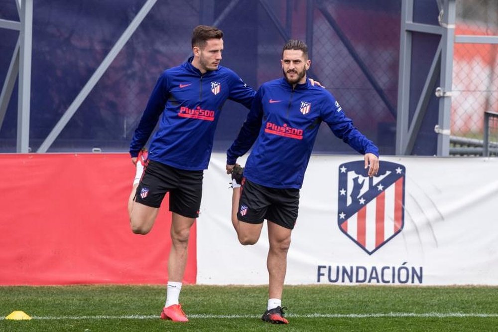 Saúl não sairá do Atlético de Madrid. EFE/Rodrigo Jiménez