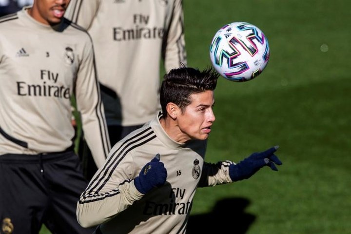 James, bonne nouvelle de la séance d'entraînement du Real Madrid