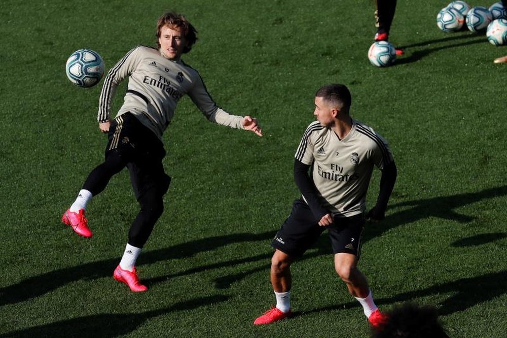 Compos probables du match de Liga entre le Real Madrid et le Celta. EFE
