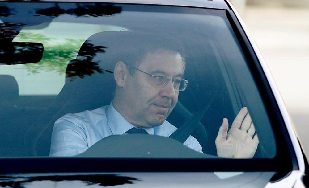 Bartomeu em mais um problema, a crise dos vice-presidentes. EFE/Alejandro García