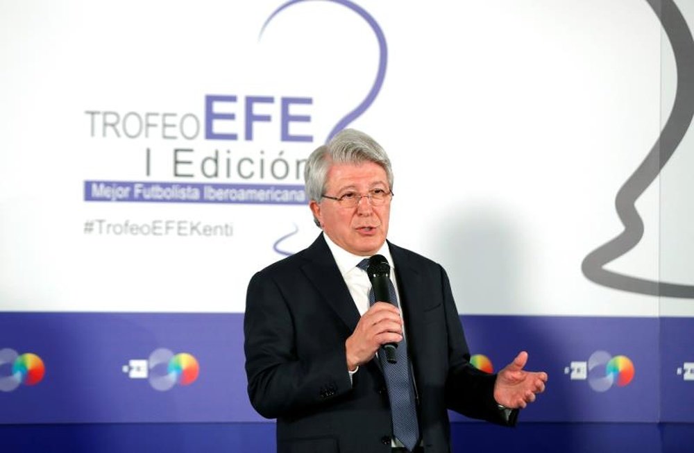 Cerezo spoke about Atletico's victory over Liverpool on Tuesday. EFE