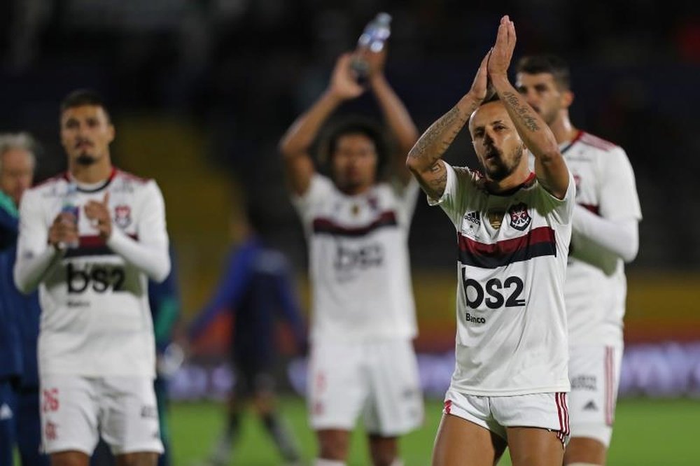 Flamengo e Independiente del Valle: onzes iniciais confirmados. EFE