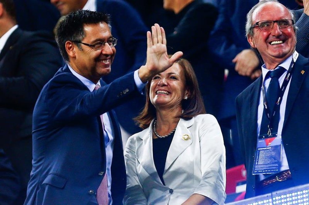 Bartomeu lui aussi joue gros lors du 'Clásico'. EFE