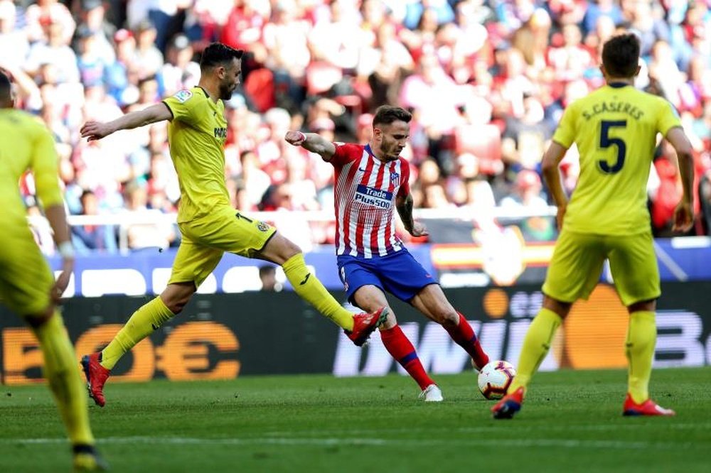 Atlético de Madrid - Villarreal: onzes iniciais confirmados. EFE