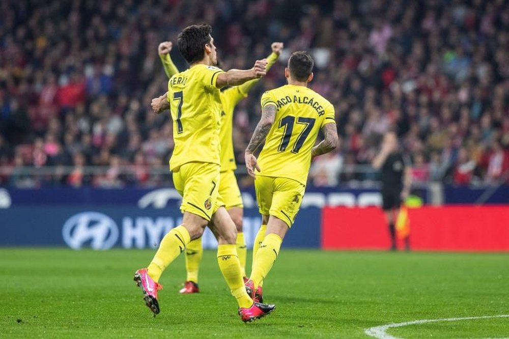 El Villarreal alineó a once españoles por primera vez en su historia. EFE/Rodrigo Jiménez
