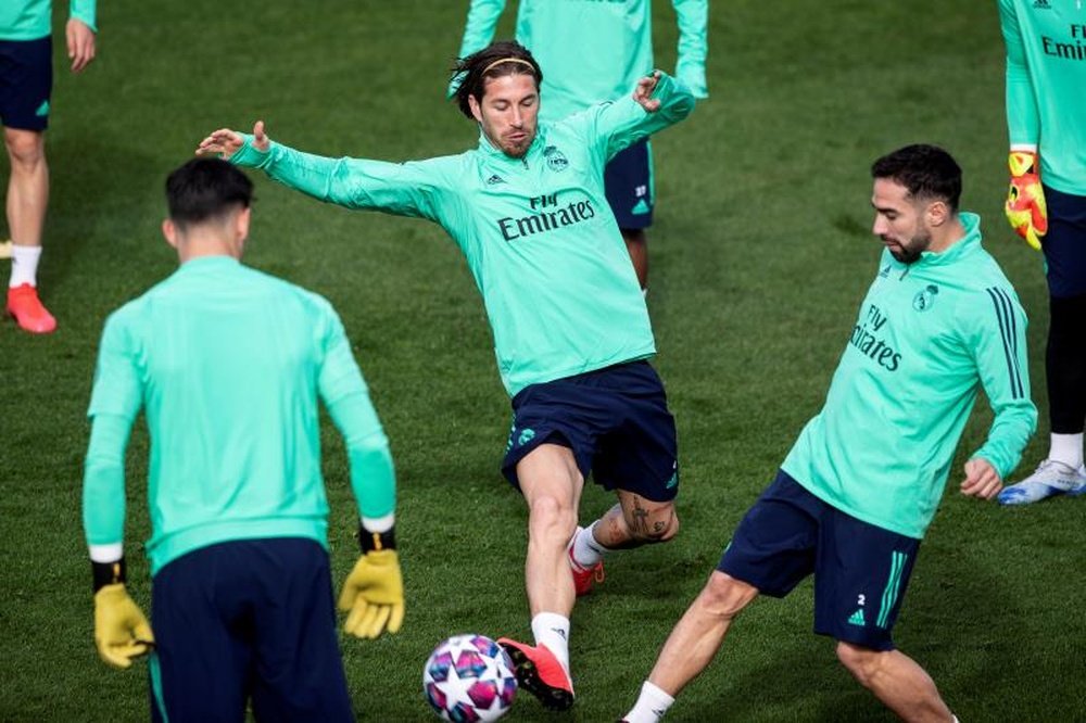 O rígido protocolo da LaLiga. EFE/Rodrigo Jiménez