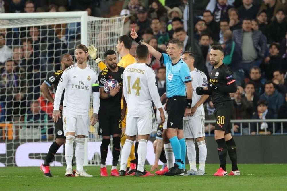 Real Madrid finalmente decidiu não recorrer. EFE/Juanjo Martín