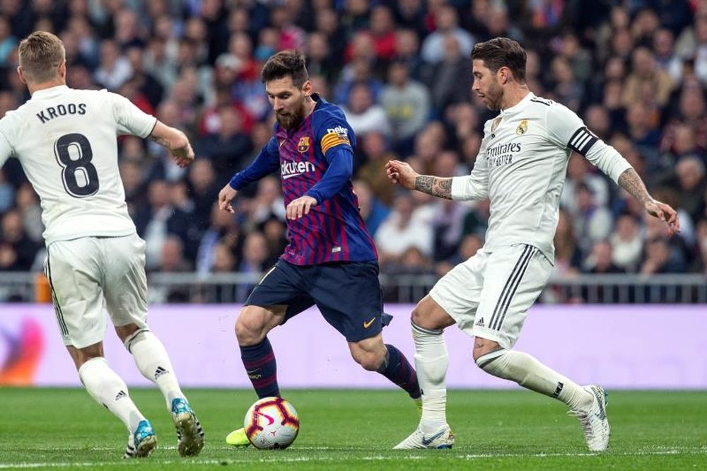 Messi et Ramos, icônes et rivaux. EFE
