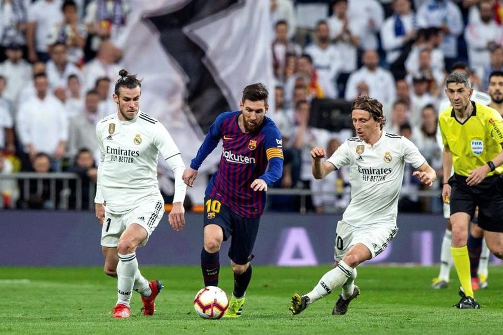 Courtois tira a importância de Messi. AFP