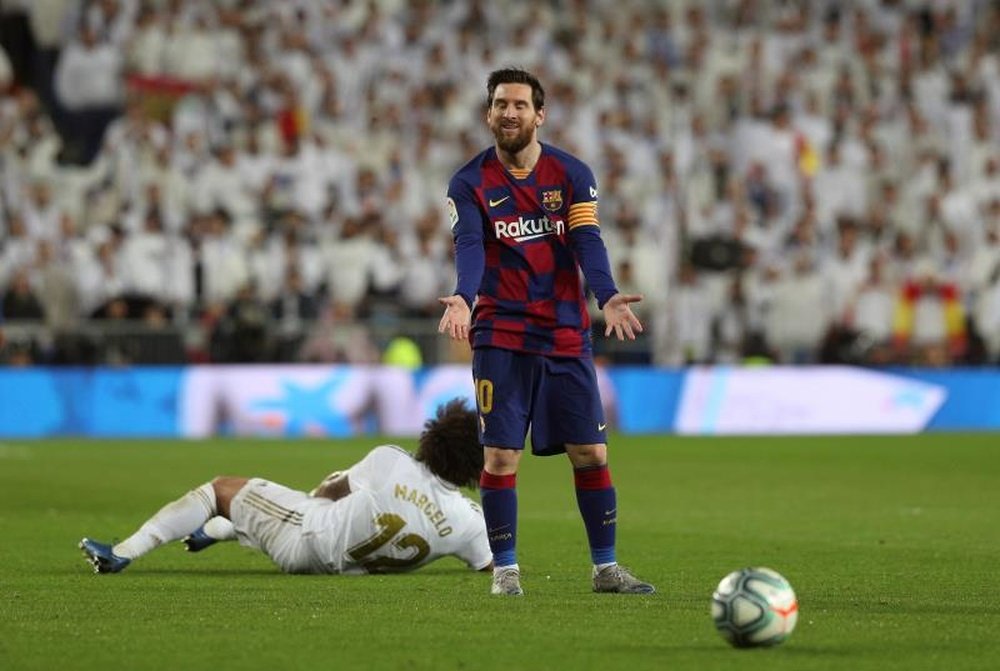 La eterna comparación entre Messi y Maradona. EFE/Archivo