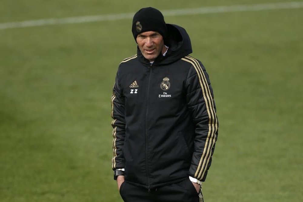 It is one year since Zinedine Zidane returned for a second spell at Real Madrid. EFE