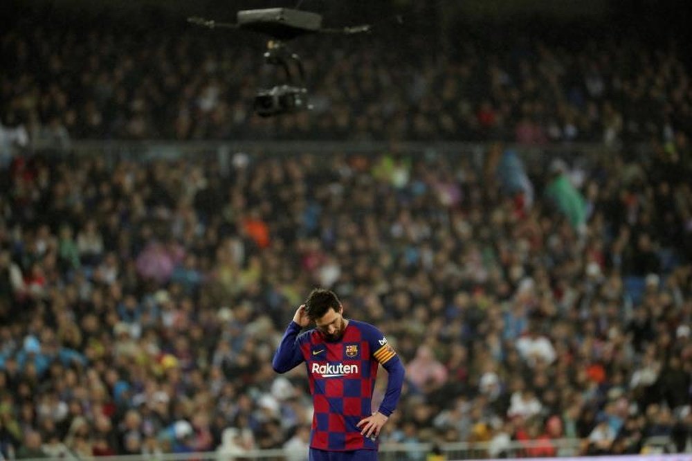 Leo Messi e Barcelona são um pesadelo para a Real Sociedad. EFE/JuanJo Martín/Arquivo