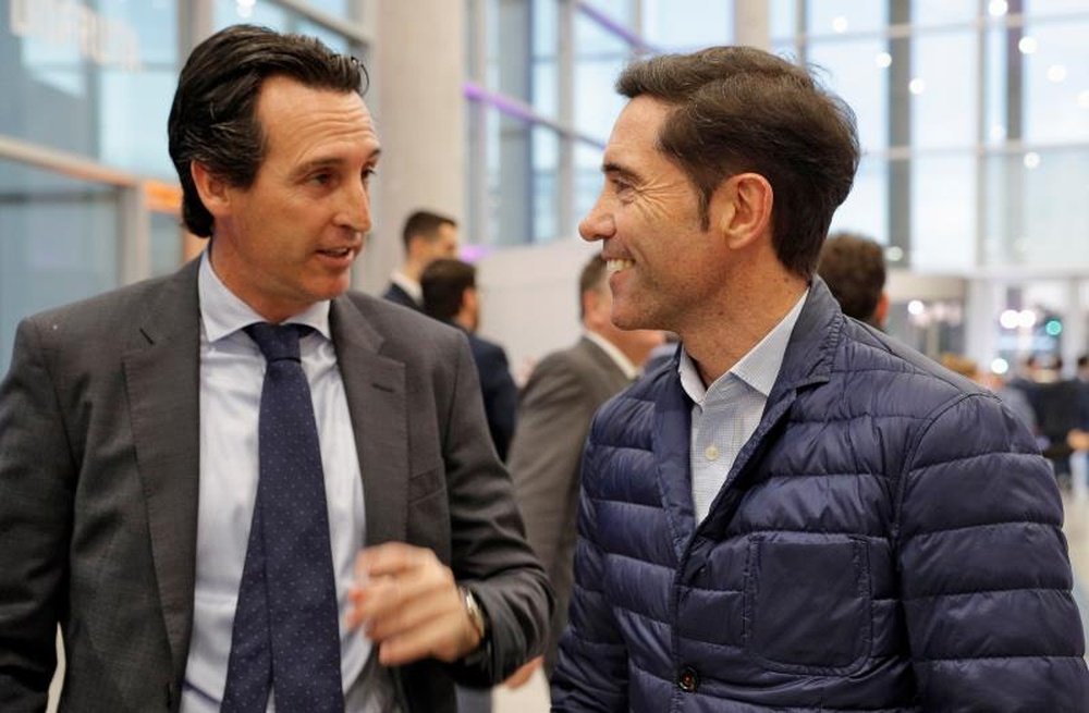 Emery y Marcelino, candidatos al banquillo del Fenerbahçe. EFE/Manuel Bruque