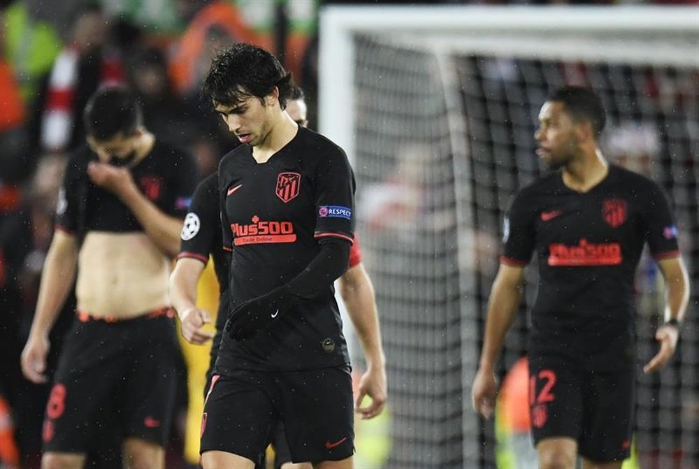 Joao Félix, baja en Vigo por un edema óseo en un tobillo. EFE/Peter Powell