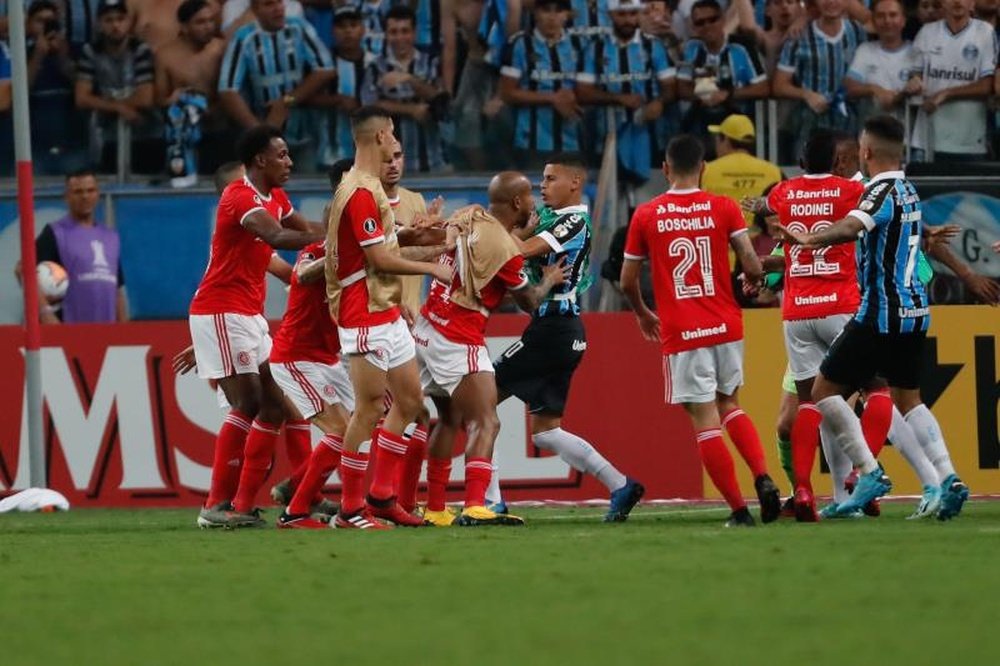Cero goles y mucha vergüenza. EFE/Marcelo Oliveira
