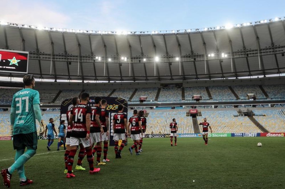 Au moins 8 employés du Flamengo ont été testés positifs au COV-19. EFE