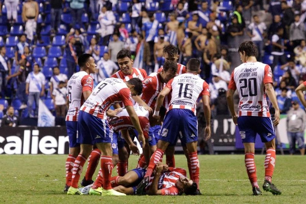 Quiroga cree que a Atlético San Luis le ha faltado suerte. EFE