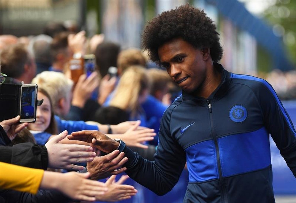 Willian could be about to sign for Spurs. EFE