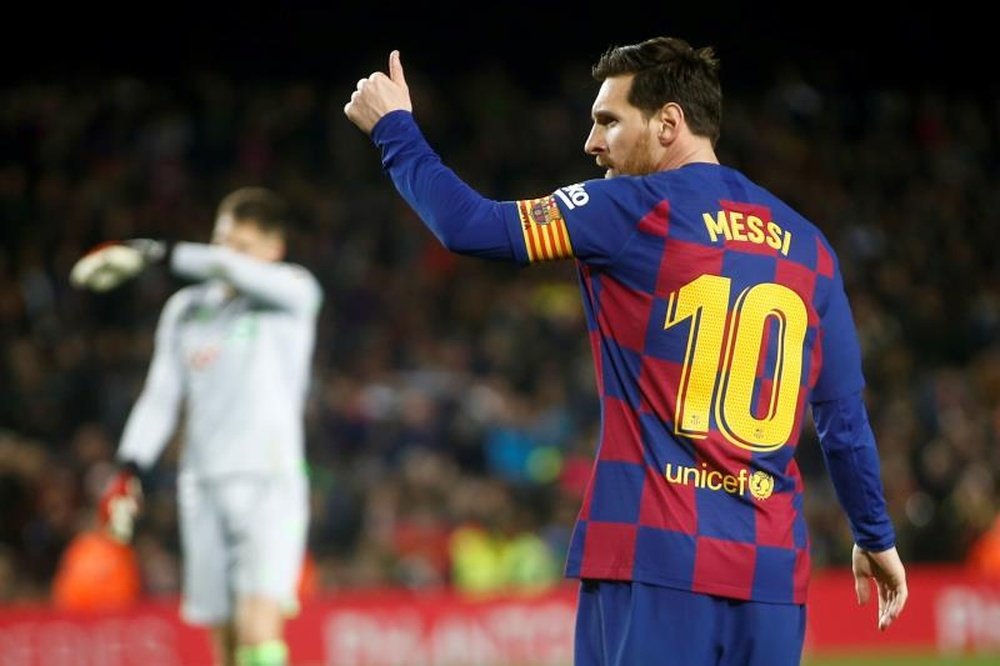 Messi confirme la baisse des salaires au Barça. EFE