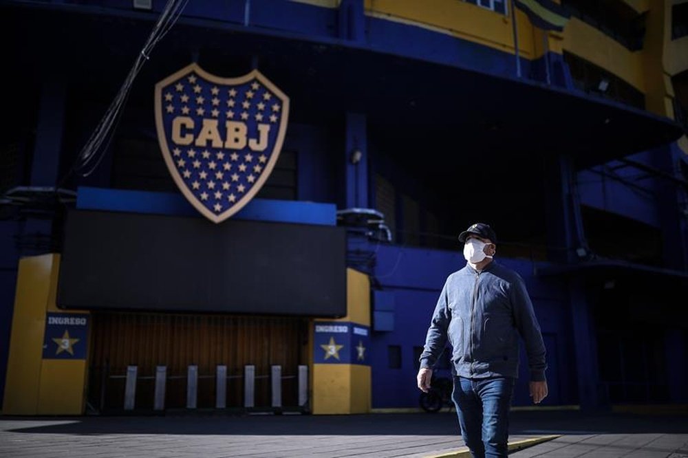 Boca não reduzirá salários, mas reterá 70% dos bônus. EFE/Juan Ignacio Roncoroni