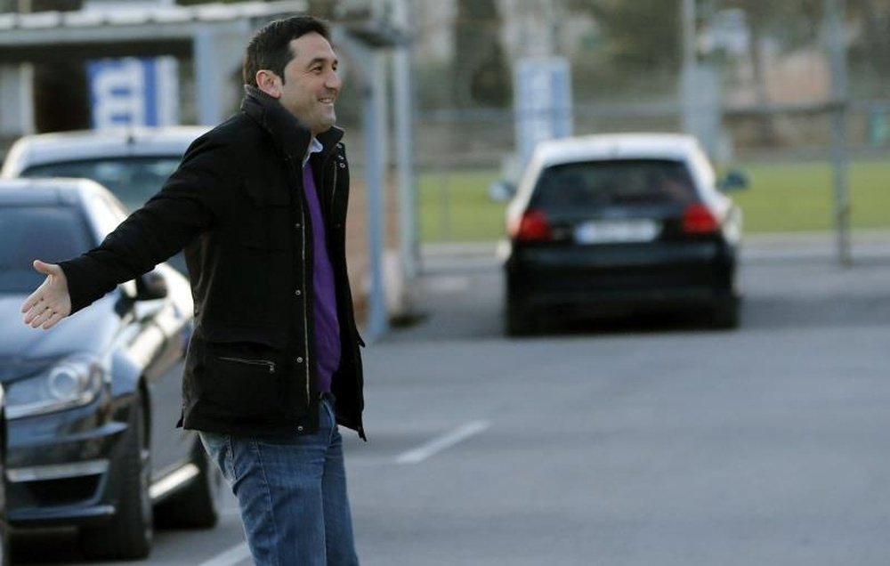 El director deportivo del Club Atlético Osasuna, Braulio Vázquez. EFE/Juan Carlos Cárdenas/Archivo