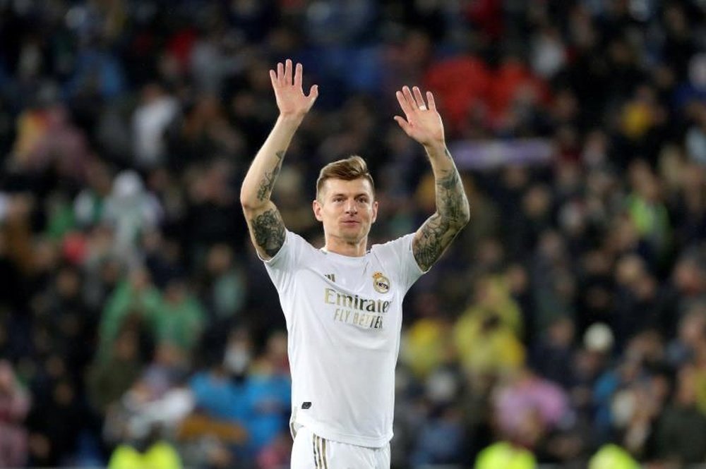 Toni Kroos reiterated his intention to finish his career at Real Madrid. EFE