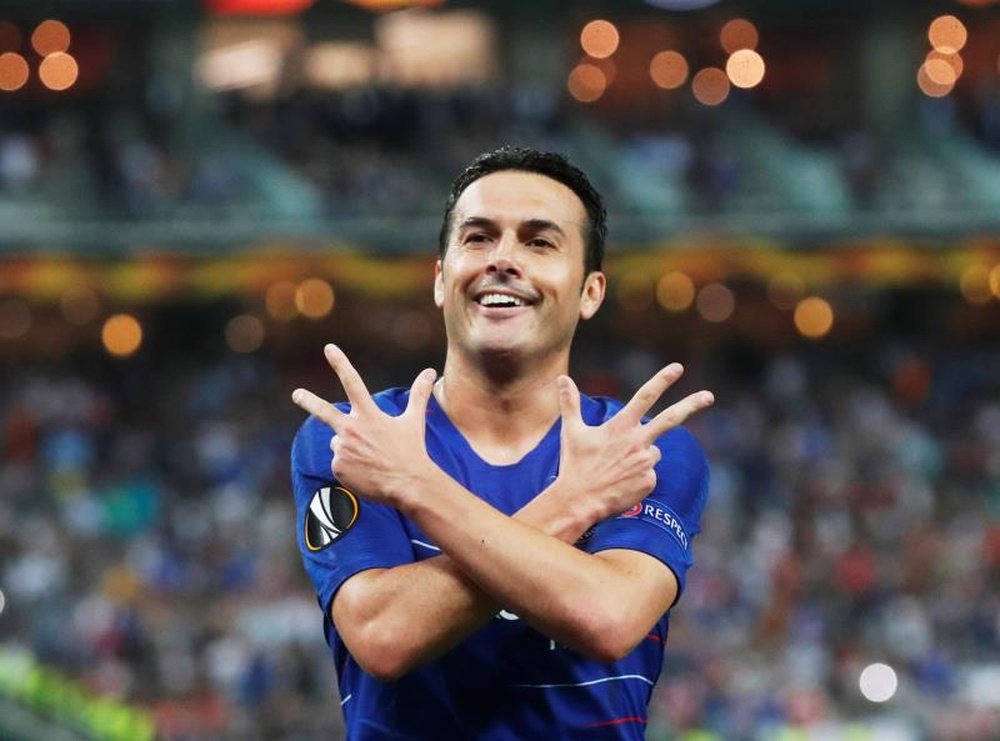 Pedro chose his favourite moment as a player. EFE