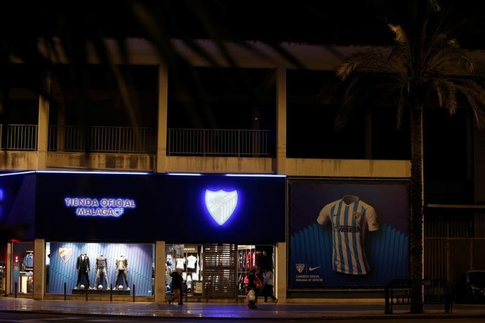 Le Malaga CF va changer d'équipementier. EFE/Jorge Zapata/Archivo