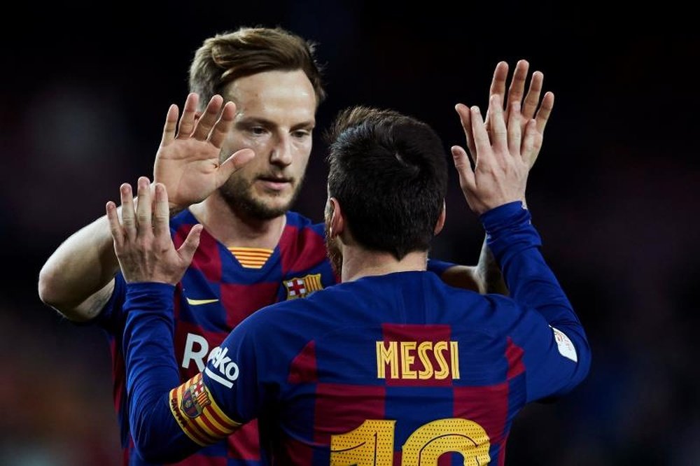 Selon Rakitic, il n'y a aucun problème entre Messi et Griezmann. EFE