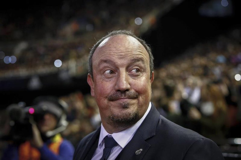 Rafa Benítez vuelve a sonar con fuerza para el Newcastle. EFE/Archivo