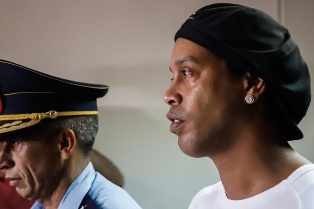 Ronaldinho breaks his silence. EFE
