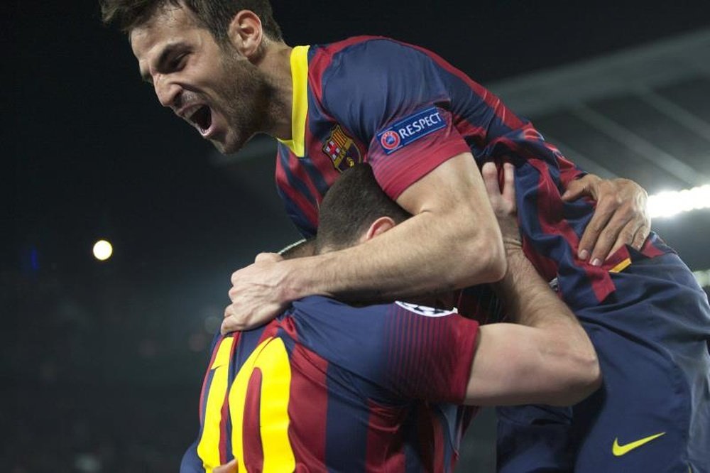 Cesc Fabregas et Lionel Messi réunis aux États-Unis ? EFE