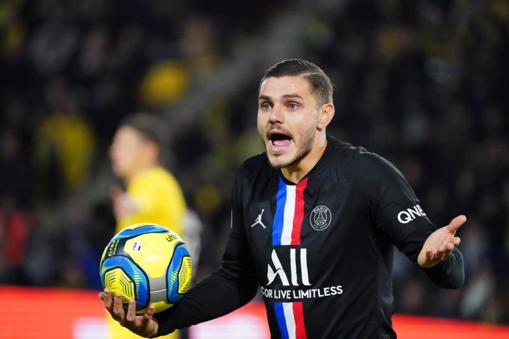 Icardi reste dans le brouillard. efe