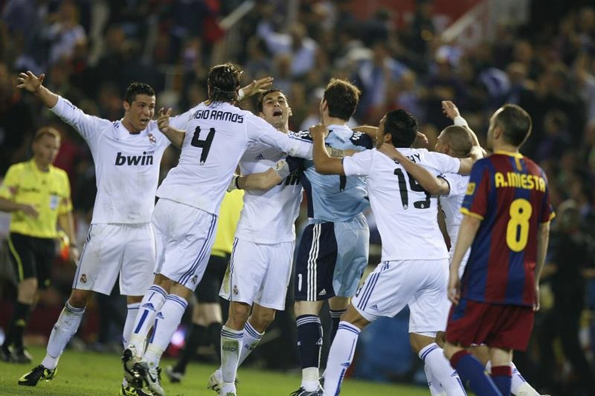 Copa del Rey final which saw Mou and CR7 beat best Barca in history